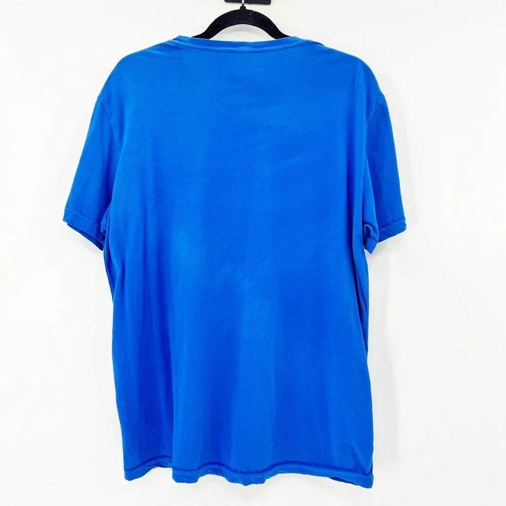 Levis Graphic Tee Mens XL Blue Good Eagle Levi Strauss and Company Cotton Shirt